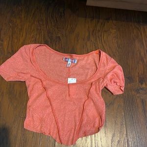 Fancy pink top